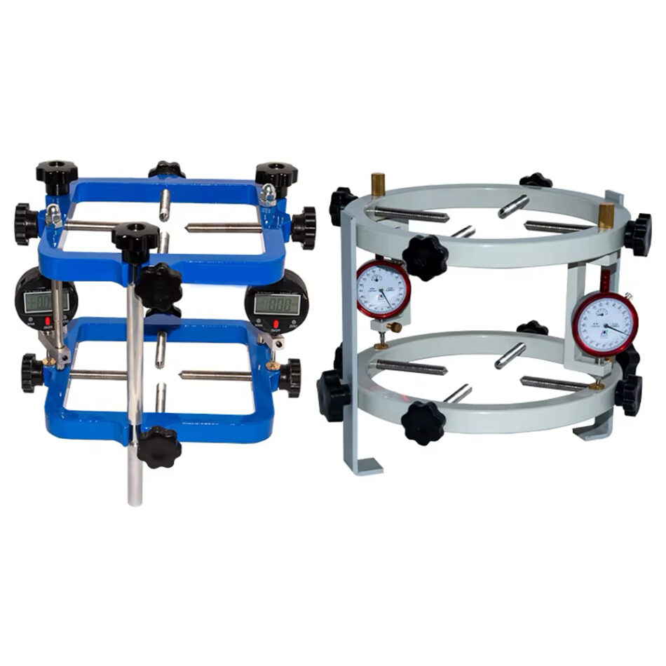 Compression Display Frames Concrete Compression Elastic Modulus Test Frame - GeotechTronics